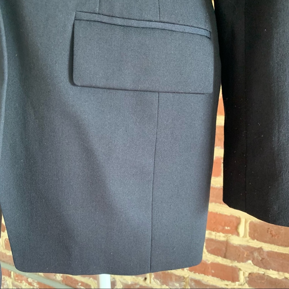 Anne Klein Crest Jacket Blazer Patch School Milit… - image 6